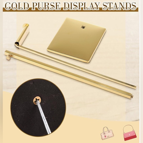 Gold Purse Adjustable Display Stand - Picture 4 of 8